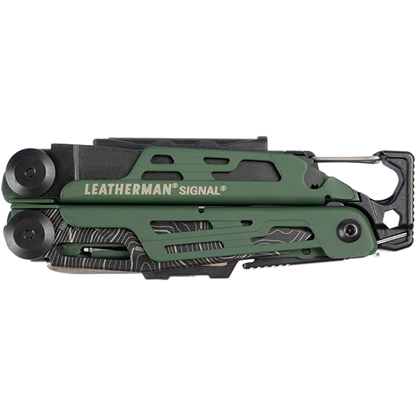 Мультиінструмент Leatherman Signal Green Topo. Фото 6