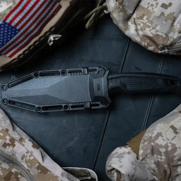 Ніж SOG Recondo FX, Black/Partially Serrated. Фото 13