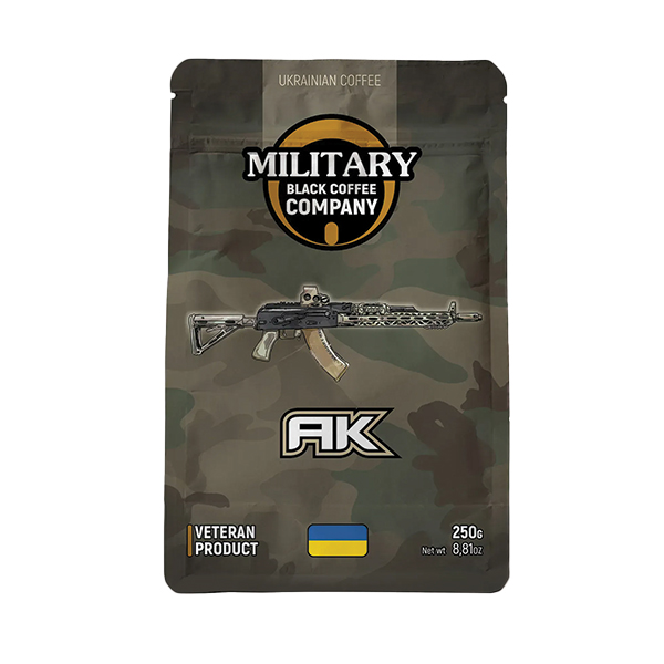 Military BCC AK-Бразилія Yellow Bourbon, кава мелена