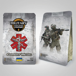 Military BCC Combat Medic - Бразилія Santos, кава в зернах. Фото 3