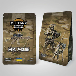 Military BCC HK416 - колумбія, кава в зернах. Фото 3