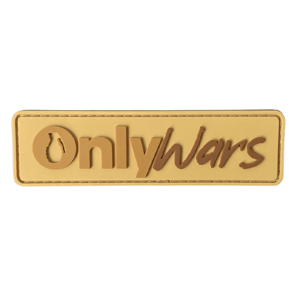 ПВХ патч "ONLYWARS" пісок