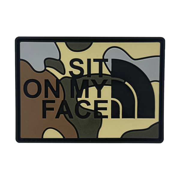 ПВХ патч "SIT ON MY FACE"