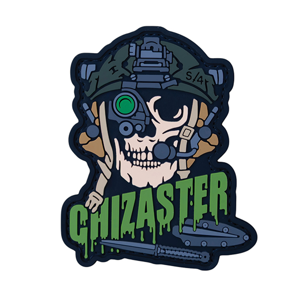 ПВХ патч "CHIZASTER" зелений