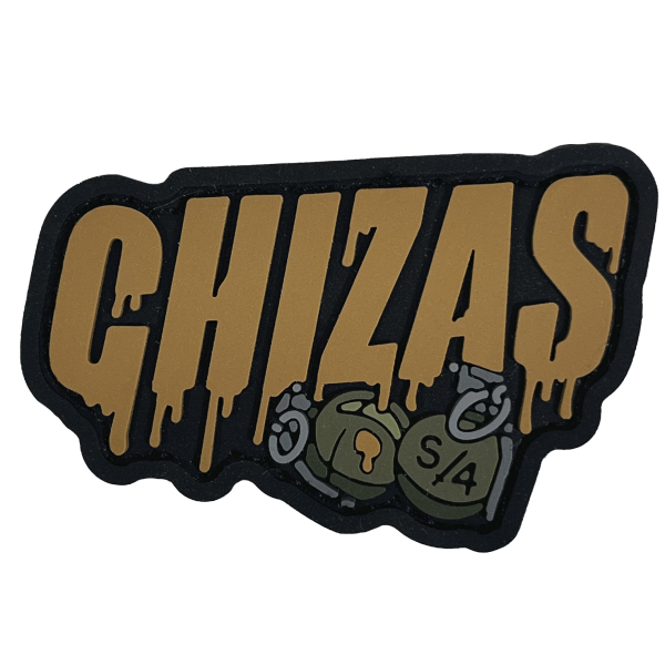 ПВХ патч "CHIZAS" койот