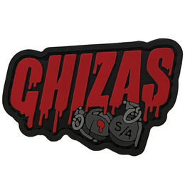 ПВХ патч "CHIZAS" червоний