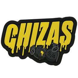 ПВХ патч "CHIZAS" жовтий