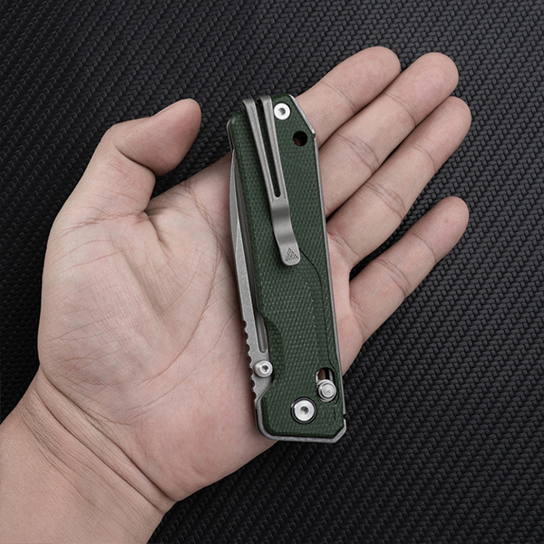 Ніж складаний SRM Rubik 7228B-MG, зелений. Фото 7