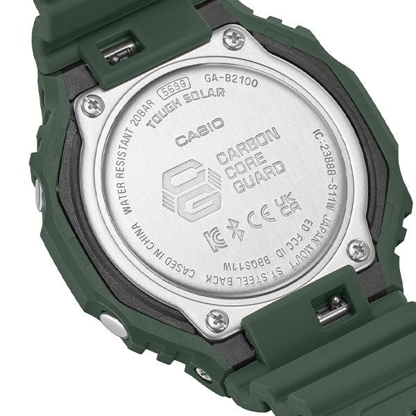 Годинник Casio G-SHOCK Classic GA-B2100-3AER Olive. Фото 7