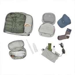Косметичка Naturehike CNK2350XB010, 20х10х10 см, сірий. Фото 2