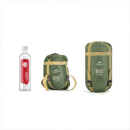 Спальний мішок Naturehike LW180 Mini NH21MSD04, правий, XL, темно-зелений. Фото 3