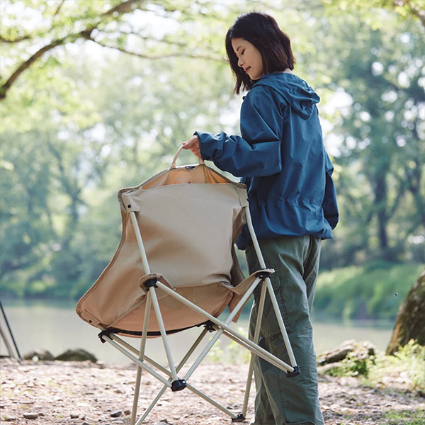 Стілець складаний Naturehike Stellaluna T01 CNH23JU13002, S, бежевий. Фото 8