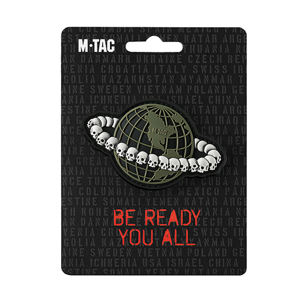 M-Tac нашивка Planet PVC Olive