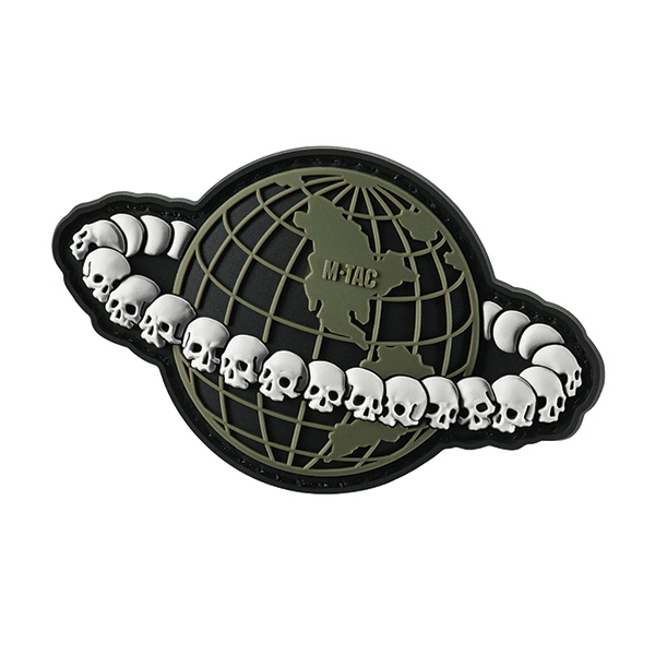 M-Tac нашивка Planet PVC Olive. Фото 2