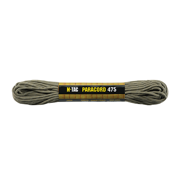 M-Tac паракорд 475 Tan Reflective 15м