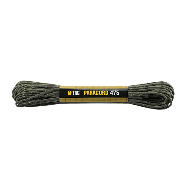 M-Tac паракорд 475 Ranger Green Reflective 15м