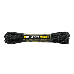 M-Tac паракорд 550 mil-spec Black Reflective 15м