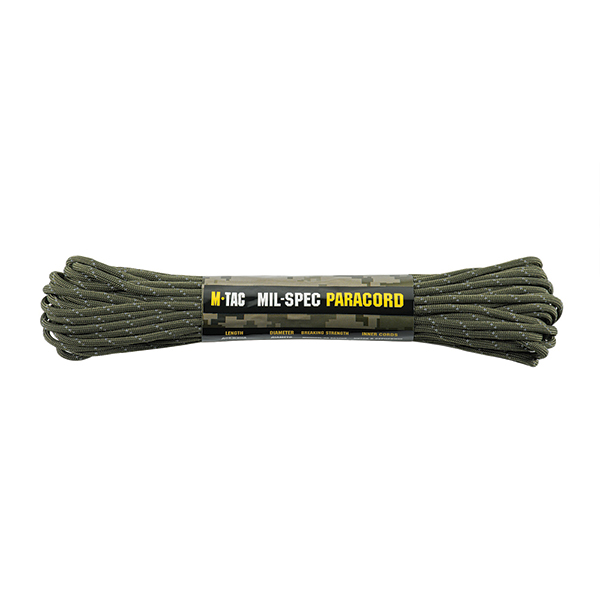 M-Tac паракорд 550 mil-spec Ranger Green Reflective 15м