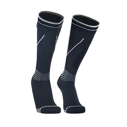 Водонепроникні шкарпетки Dexshell Longlite Socks 2.0, сірі полоски, розмір M (39-42)