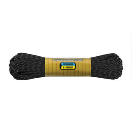 M-Tac паракорд 475 Black Reflective 30м