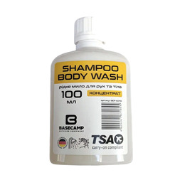 Рідке мило для рук та тіла BaseCamp Shampoo Body Wash, 100 ml