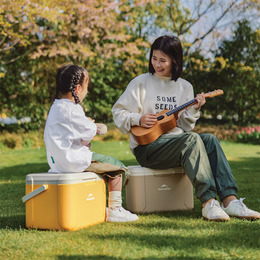 Туристичний холодильник Naturehike CNK2450CF012, 18 л, бежевий. Фото 4