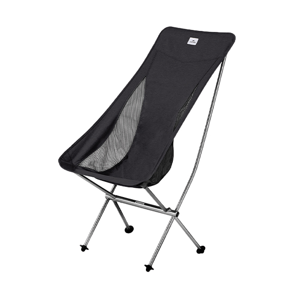 Крісло складане Naturehike Stellaluna L04 CNK2450JJ015, розмір L, алюміній, чорне