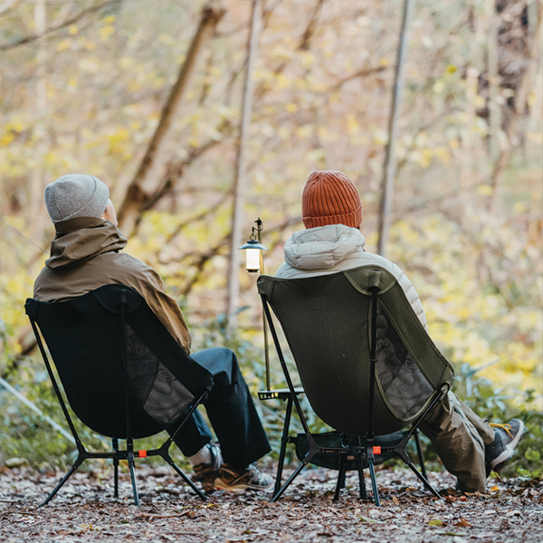 Стілець складаний ультралегкий Naturehike CNK2550JJ013 Yamami YL01, розмір М, алюміній, чорний. Фото 5