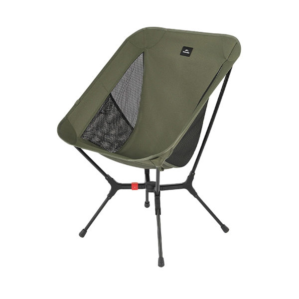 Стілець складаний ультралегкий Naturehike CNK2550JJ013 Yamami YL01, розмір М, алюміній, оливковий