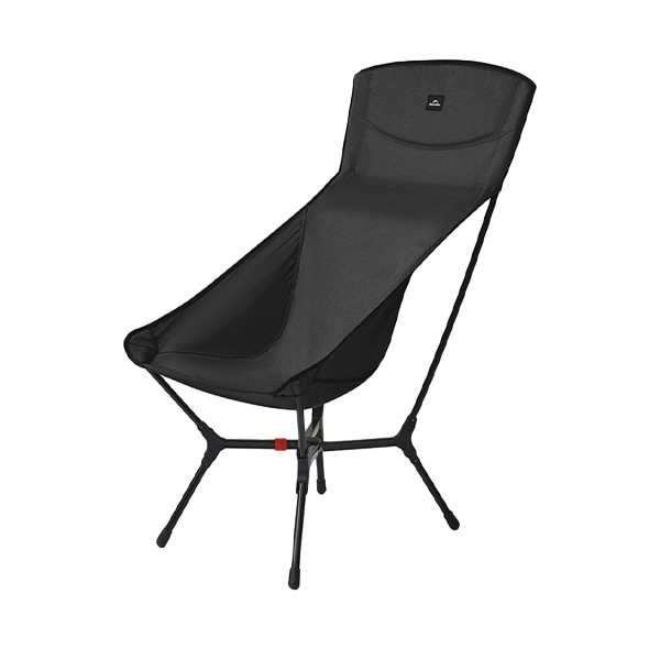 Стілець складаний ультралегкий Naturehike CNK2550JJ013 Yamami YL01, розмір L, алюміній, чорний