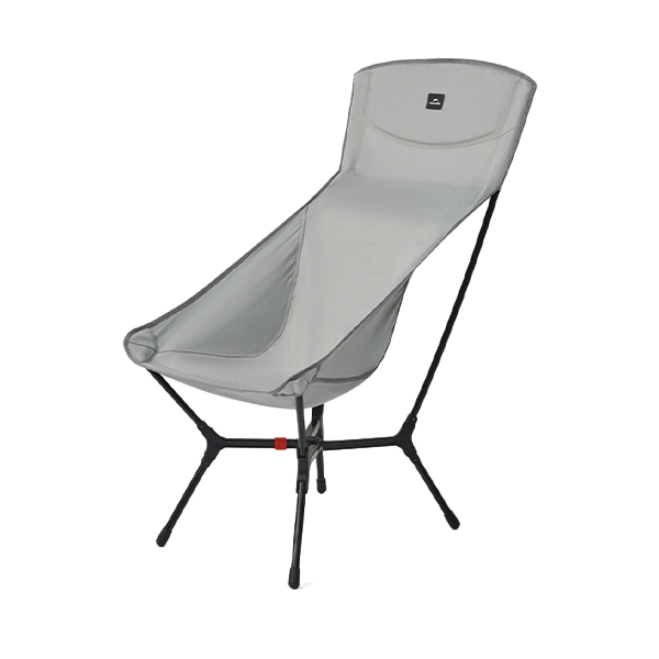 Стілець складаний ультралегкий Naturehike CNK2550JJ013 Yamami YL01, розмір L, алюміній, сірий