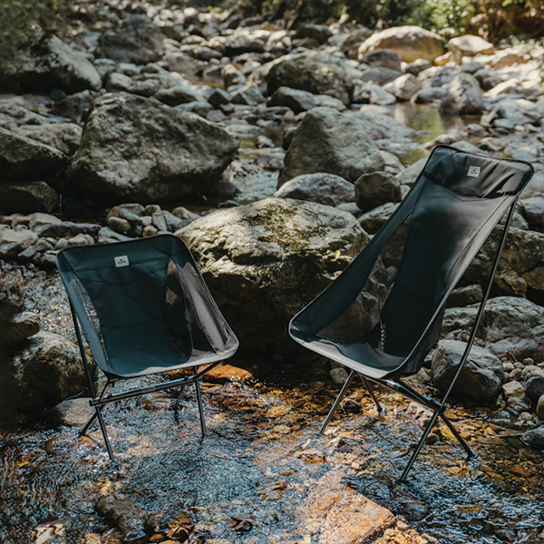 Стілець складаний ультралегкий Naturehike CNK2450JJ015 Stellaluna L04, розмір М, алюміній, сірий. Фото 3