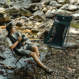 Стілець складаний ультралегкий Naturehike CNK2450JJ015 Stellaluna L04, розмір М, алюміній, сірий. Фото 6