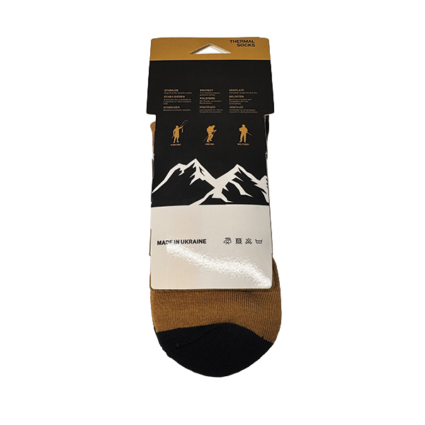 Термошкарпетки Tactical Winter Socks Merino Wool Coyote. Фото 3