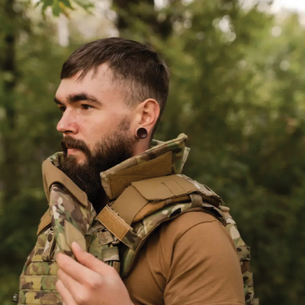 Балістика модуль захисту шиї (Пелерина) gen.2.0 із балістичним захистом 1 клас МC. Фото 12