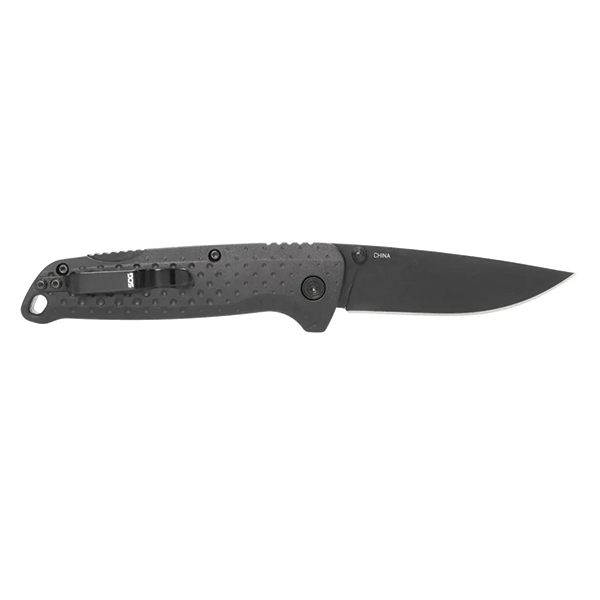 Розкладний ніж SOG Adventurer LB, Black/Black. Фото 3