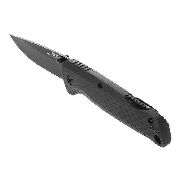 Розкладний ніж SOG Adventurer LB, Black/Black. Фото 4