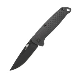Розкладний ніж SOG Adventurer LB, Black/Black