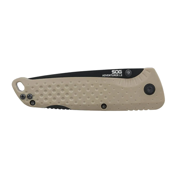 Розкладний ніж SOG Adventurer LB, Flat Dark Earth/Black. Фото 6
