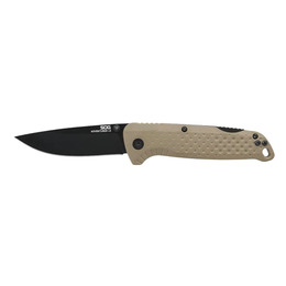 Розкладний ніж SOG Adventurer LB, Flat Dark Earth/Black
