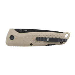 Розкладний ніж SOG Adventurer LB, Flat Dark Earth/Black. Фото 7