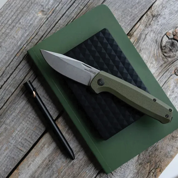 Розкладний ніж SOG Terminus, OD Green. Фото 11