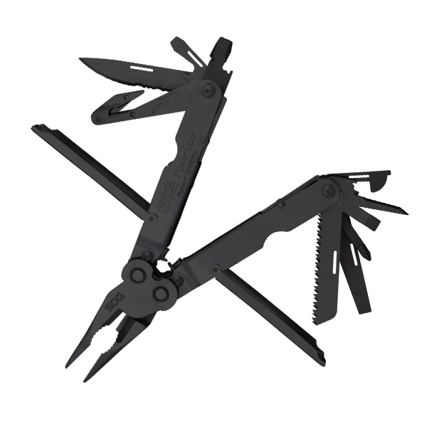 Мультитул SOG PowerLock EOD w/V-Cutter, Black Oxide/Nylon Sheath