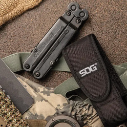 Мультитул SOG PowerLock EOD w/V-Cutter, Black Oxide/Nylon Sheath. Фото 11