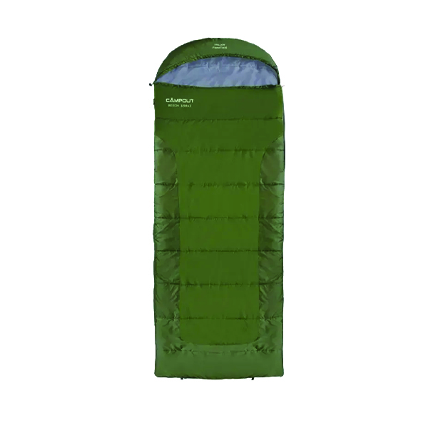 Спальний мішок Campout Beech XL (4/-1°C) 190 см - Right Zip, Khaki
