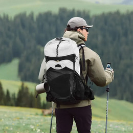 Рюкзак туристичний Naturehike Helium CNK2450XB016, 40 л, білий, L. Фото 5