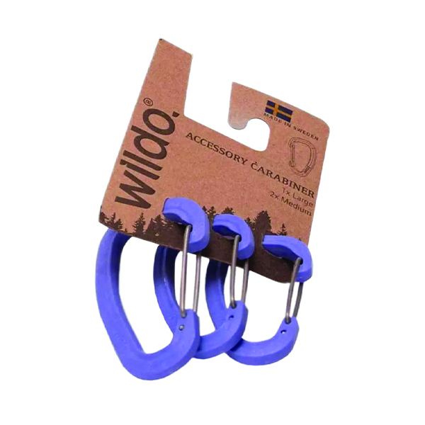 Карабін WILDO Accessory Carabiner Set Blueberry 