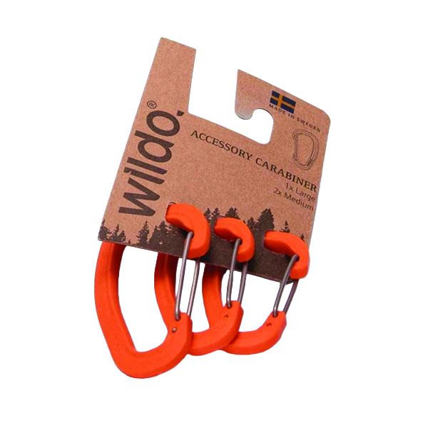 Карабін WILDO Accessory Carabiner Set Orange 