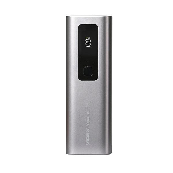Повербанк 20000mAh VIDEX VPB-366 165W PD100W +Display