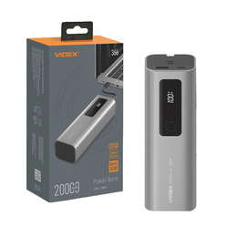 Повербанк 20000mAh VIDEX VPB-366 165W PD100W +Display. Фото 9